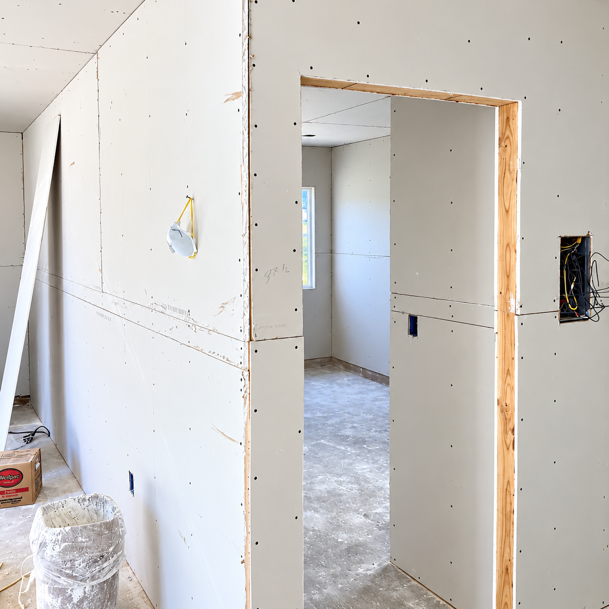 Demolition & Construction - during project photograph